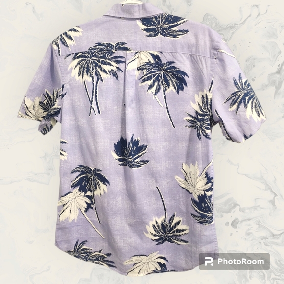 Men's Short Sleeve Button Front Summer Shirt Size S Old Navy - Picture 2 of 5